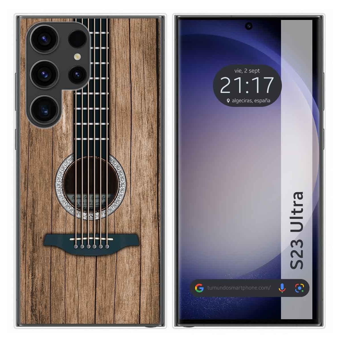 Funda Silicona para Samsung Galaxy S23 Ultra 5G diseño Madera 11 Dibujos