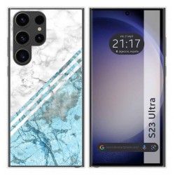 Funda Silicona para Samsung Galaxy S23 Ultra 5G diseño Mármol 02 Dibujos