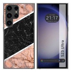 Funda Silicona para Samsung Galaxy S23 Ultra 5G diseño Mármol 07 Dibujos