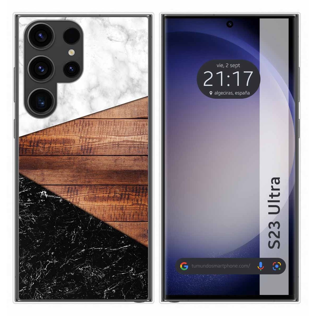 Funda Silicona para Samsung Galaxy S23 Ultra 5G diseño Mármol 11 Dibujos