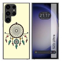 Funda Silicona para Samsung Galaxy S23 Ultra 5G diseño Atrapasueños Dibujos