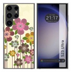Funda Silicona para Samsung Galaxy S23 Ultra 5G diseño Primavera En Flor Dibujos