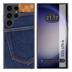 Funda Silicona para Samsung Galaxy S23 Ultra 5G diseño Vaquero Dibujos