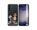 Funda Silicona Transparente para Samsung Galaxy S23+ Plus 5G diseño Avestruz Dibujos