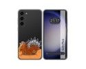 Funda Silicona Transparente para Samsung Galaxy S23+ Plus 5G diseño Bufalo Dibujos
