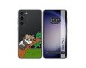 Funda Silicona Transparente para Samsung Galaxy S23+ Plus 5G diseño Panda Dibujos