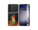 Funda Silicona Transparente para Samsung Galaxy S23+ Plus 5G diseño Suricata Dibujos
