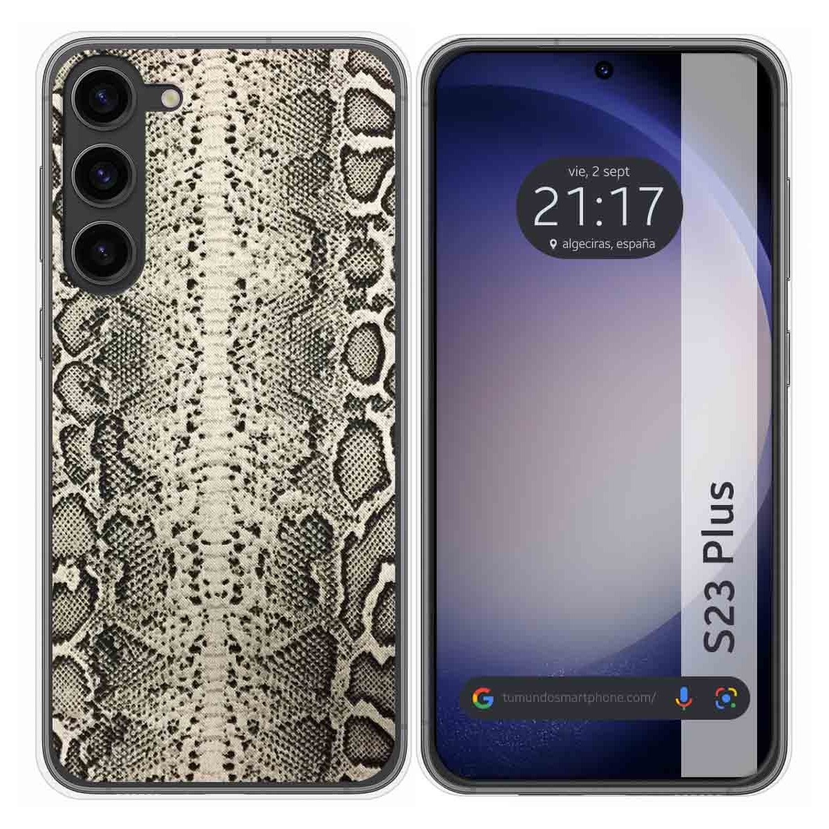 Funda Silicona para Samsung Galaxy S23+ Plus 5G diseño Animal 01 Dibujos