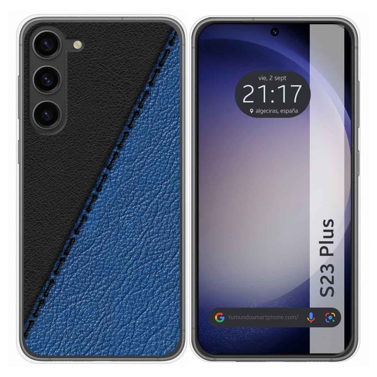 Funda Silicona para Samsung Galaxy S23+ Plus 5G diseño Cuero 02 Dibujos