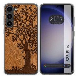 Funda Silicona para Samsung Galaxy S23+ Plus 5G diseño Cuero 03 Dibujos