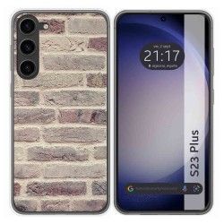 Funda Silicona para Samsung Galaxy S23+ Plus 5G diseño Ladrillo 01 Dibujos