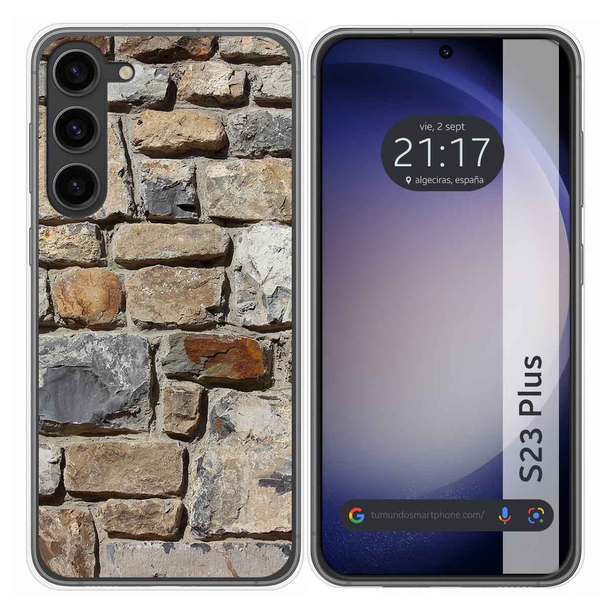 Funda Silicona para Samsung Galaxy S23+ Plus 5G diseño Ladrillo 03 Dibujos