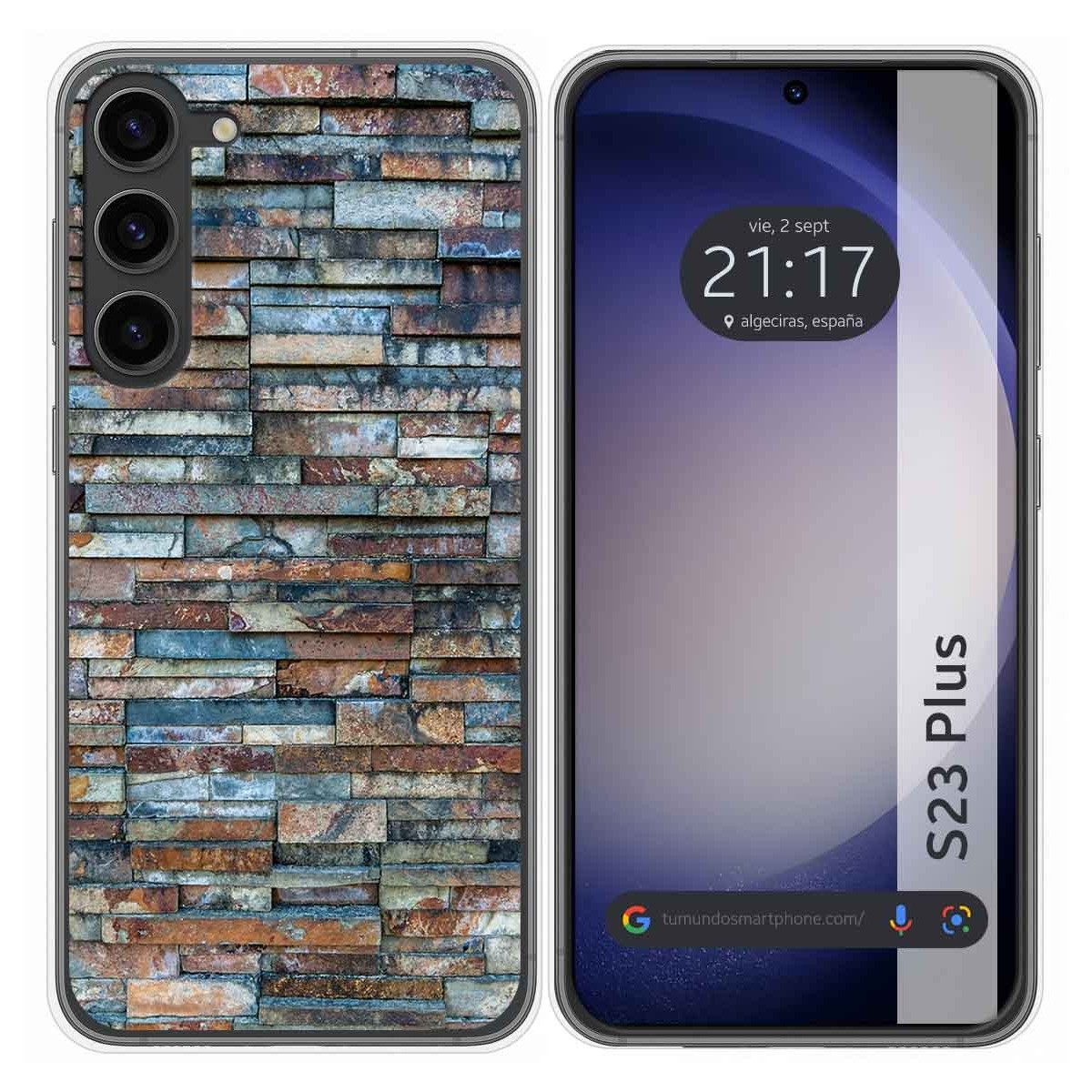 Funda Silicona para Samsung Galaxy S23+ Plus 5G diseño Ladrillo 05 Dibujos