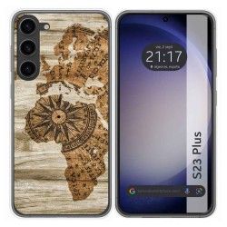 Funda Silicona para Samsung Galaxy S23+ Plus 5G diseño Madera 07 Dibujos