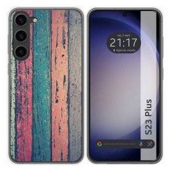Funda Silicona para Samsung Galaxy S23+ Plus 5G diseño Madera 10 Dibujos