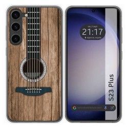 Funda Silicona para Samsung Galaxy S23+ Plus 5G diseño Madera 11 Dibujos