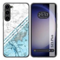 Funda Silicona para Samsung Galaxy S23+ Plus 5G diseño Mármol 02 Dibujos