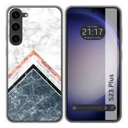 Funda Silicona para Samsung Galaxy S23+ Plus 5G diseño Mármol 05 Dibujos