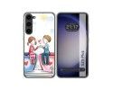 Funda Silicona para Samsung Galaxy S23+ Plus 5G diseño Café Dibujos