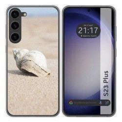 Funda Silicona para Samsung Galaxy S23+ Plus 5G diseño Concha Dibujos