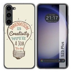 Funda Silicona para Samsung Galaxy S23+ Plus 5G diseño Creativity Dibujos