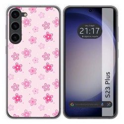 Funda Silicona para Samsung Galaxy S23+ Plus 5G diseño Flores Dibujos