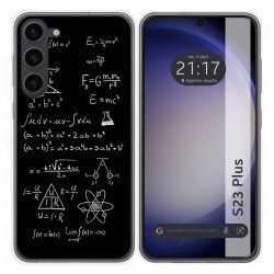 Funda Silicona para Samsung Galaxy S23+ Plus 5G diseño Formulas Dibujos