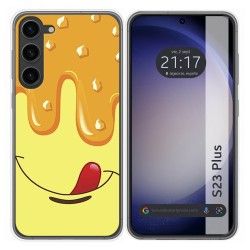 Funda Silicona para Samsung Galaxy S23+ Plus 5G diseño Helado Vainilla Dibujos