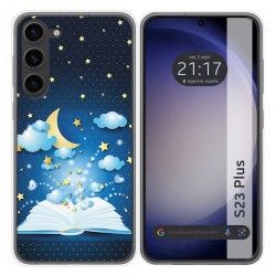 Funda Silicona para Samsung Galaxy S23+ Plus 5G diseño Libro Cuentos Dibujos
