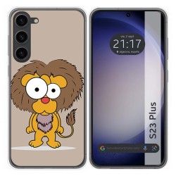 Funda Silicona para Samsung Galaxy S23+ Plus 5G diseño Leon Dibujos