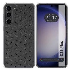 Funda Silicona para Samsung Galaxy S23+ Plus 5G diseño Metal Dibujos