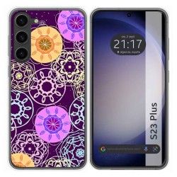Funda Silicona para Samsung Galaxy S23+ Plus 5G diseño Radial Dibujos