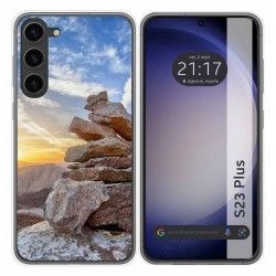 Funda Silicona para Samsung Galaxy S23+ Plus 5G diseño Sunset Dibujos