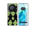 Funda Silicona Transparente para Huawei Honor Magic 5 Lite 5G diseño Cactus Dibujos