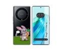 Funda Silicona Transparente para Huawei Honor Magic 5 Lite 5G diseño Conejo Dibujos