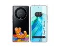 Funda Silicona Transparente para Huawei Honor Magic 5 Lite 5G diseño Leopardo Dibujos