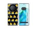 Funda Silicona Transparente para Huawei Honor Magic 5 Lite 5G diseño Pato Dibujos
