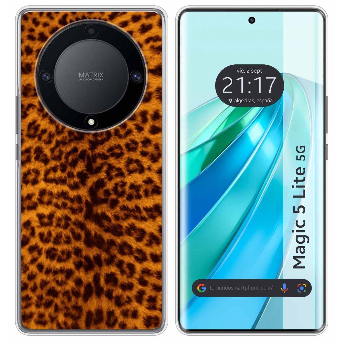 Funda Silicona para Huawei Honor Magic 5 Lite 5G diseño Animal 03 Dibujos