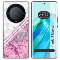 Funda Silicona para Huawei Honor Magic 5 Lite 5G diseño Mármol 03 Dibujos