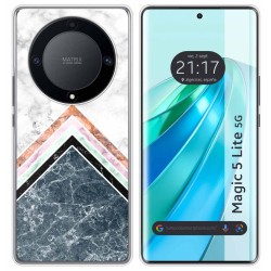 Funda Silicona para Huawei Honor Magic 5 Lite 5G diseño Mármol 05 Dibujos