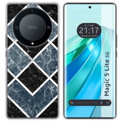 Funda Silicona para Huawei Honor Magic 5 Lite 5G diseño Mármol 06 Dibujos