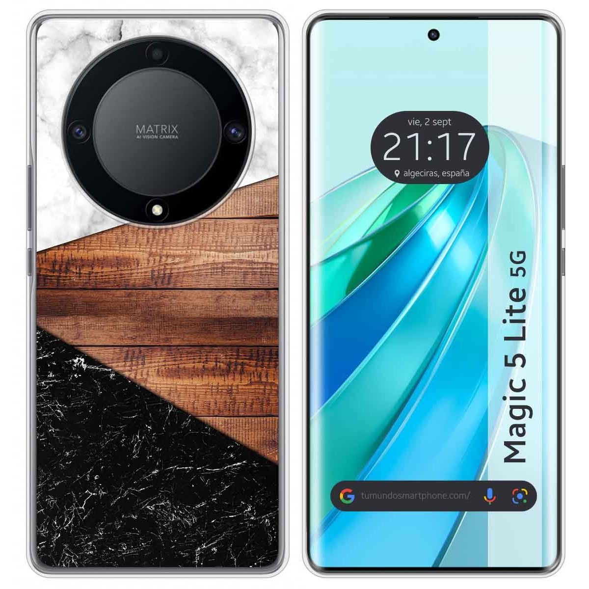 Funda Silicona para Huawei Honor Magic 5 Lite 5G diseño Mármol 11 Dibujos