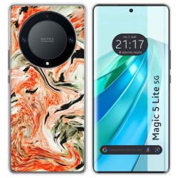 Funda Silicona para Huawei Honor Magic 5 Lite 5G diseño Mármol 12 Dibujos