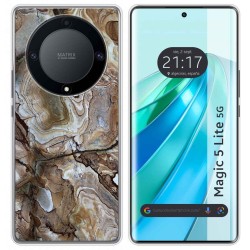 Funda Silicona para Huawei Honor Magic 5 Lite 5G diseño Mármol 14 Dibujos