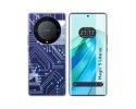 Funda Silicona para Huawei Honor Magic 5 Lite 5G diseño Circuito Dibujos