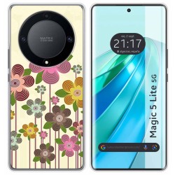 Funda Silicona para Huawei Honor Magic 5 Lite 5G diseño Primavera En Flor Dibujos