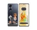 Funda Silicona Transparente para Oppo Reno 8T 4G diseño Avestruz Dibujos