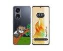 Funda Silicona Transparente para Oppo Reno 8T 4G diseño Panda Dibujos