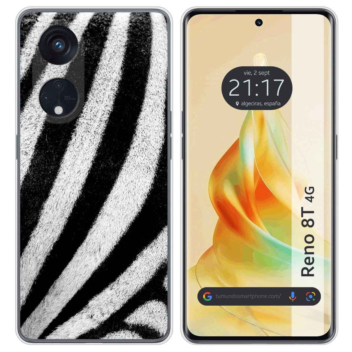 Funda Silicona para Oppo Reno 8T 4G diseño Animal 02 Dibujos