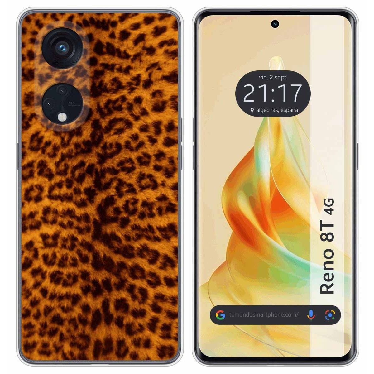 Funda Silicona para Oppo Reno 8T 4G diseño Animal 03 Dibujos